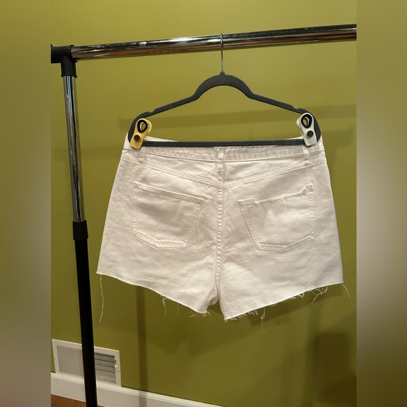 Wild Fable White Jean Shorts - Picture 2 of 4